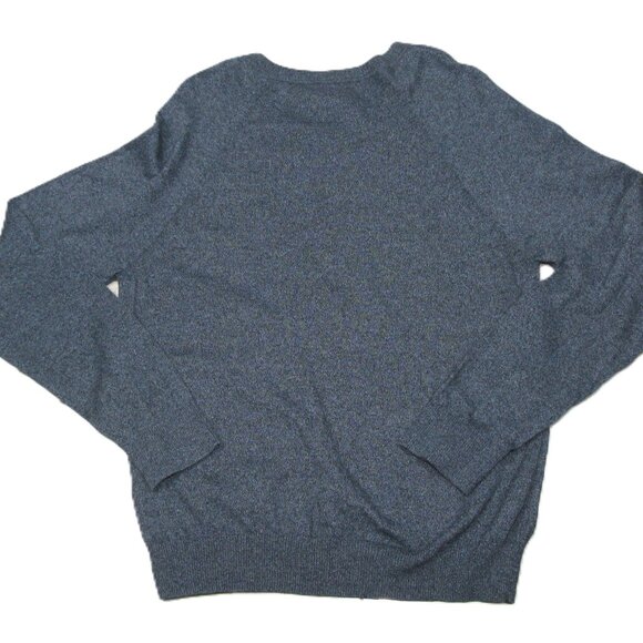 Penguin by Munsingwear Men's Navy Blue V-Neck Knit Long Sleeve Top Size XL - Picture 2 of 3